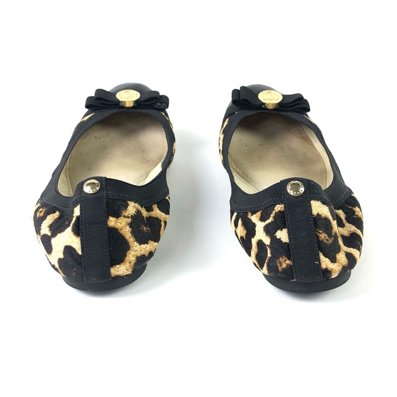 Michael Kors Dixie Leopard Ballet Flats - Picture 5 of 8